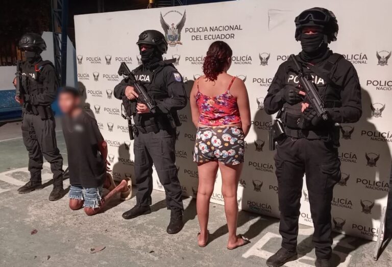 En Esmeraldas dos personas fueron aprehendidas por simulación de secuestro