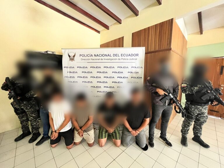 Policía Nacional afectó organización delictiva dedicada al tráfico ilegal de combustibles en Santa Elena