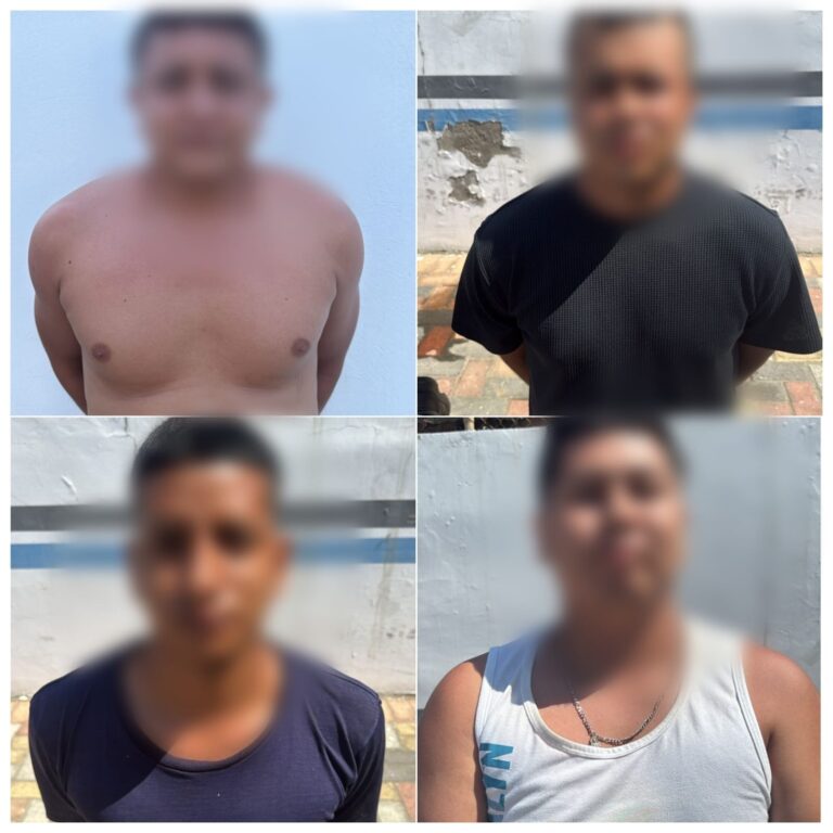 Cuatro integrantes del GAO “Los Lobos” fueron capturados en Manabí