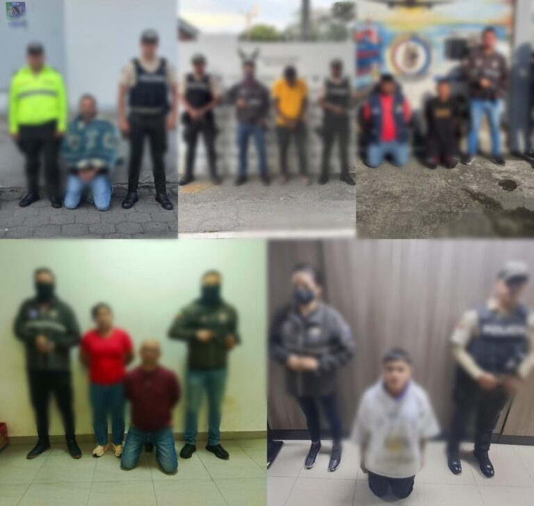 Ocho aprehendidos y más de 22 mil dosis de droga retiradas del mercado tras contundentes operativos antidrogas