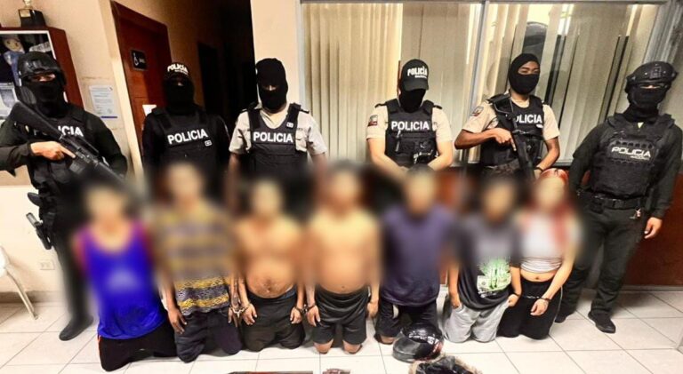 Policía da un nuevo golpe a estructuras criminales en Quinindé