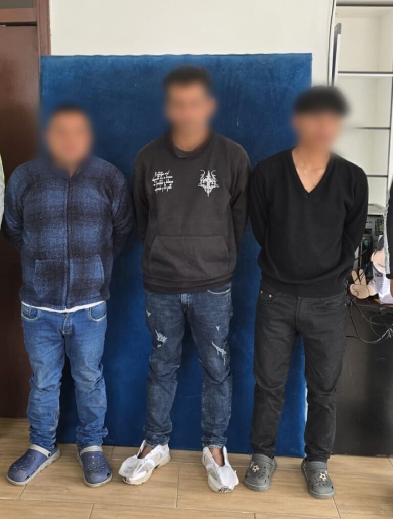Policía Nacional aprehende a tres sujetos por el presunto delito de abigeato en Tulcán