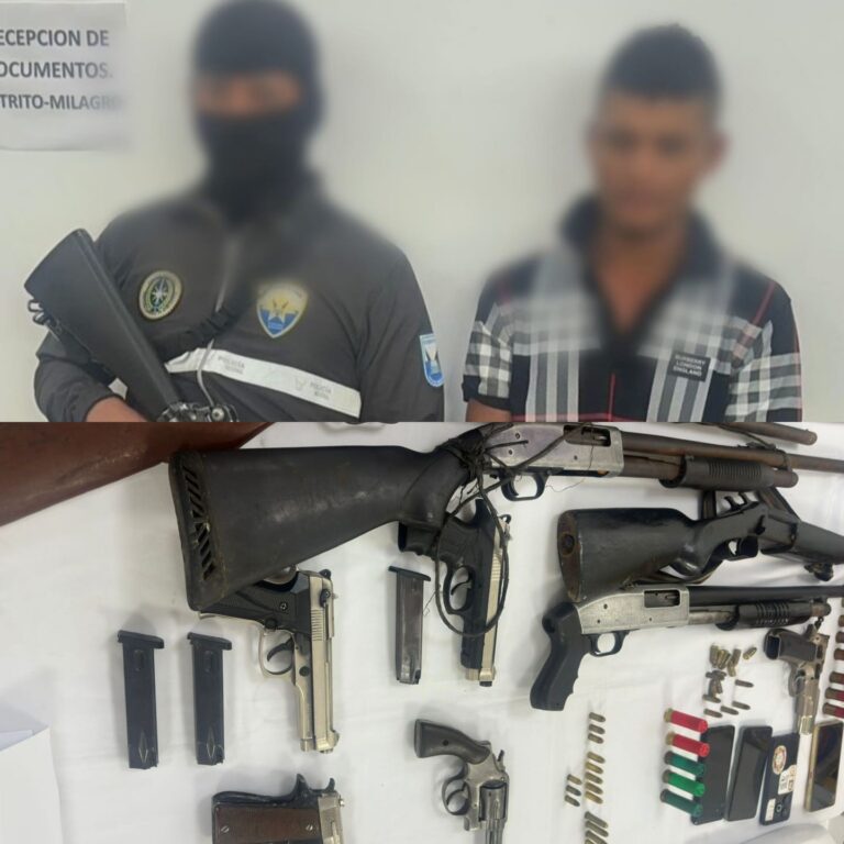 Acciones operativas en Guayas dejan 63 aprehendidos y tres estructuras criminales afectadas