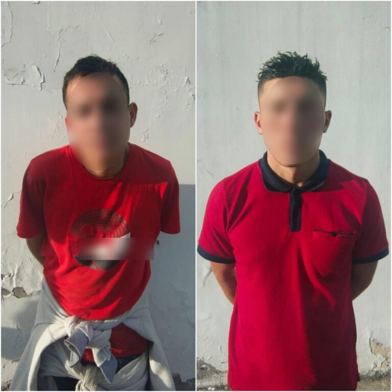 Aprehendimos a dos sujetos por el delito de tráfico ilícito de sustancias sujetas a fiscalización en Ibarra