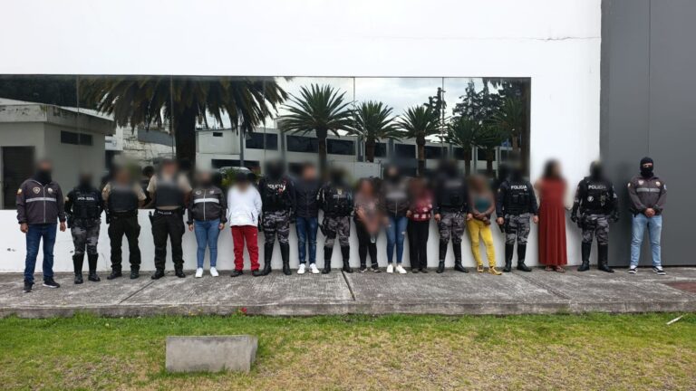 Afectamos a red de expendedores de sustancias sujetas a fiscalización en Ambato