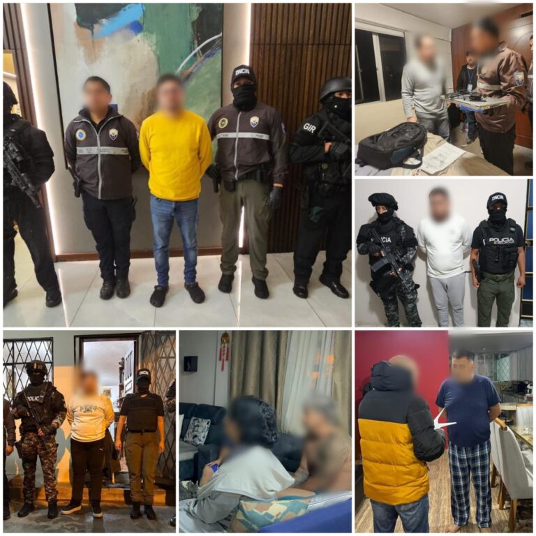 Afectamos a una red criminal dedicada a la emisión irregular de licencias de conducir en Pichincha, Imbabura y Santo Domingo