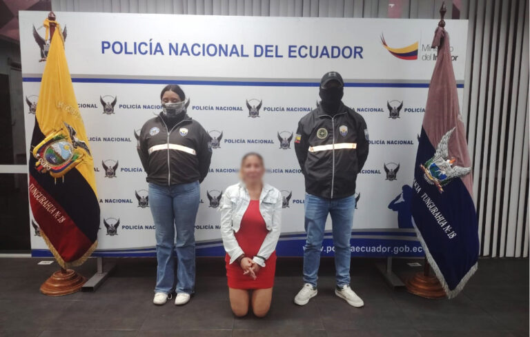 Policía aprehendió a ciudadana venezolana por el delito de extorsión en operativo “LIBERTAD 0103”
