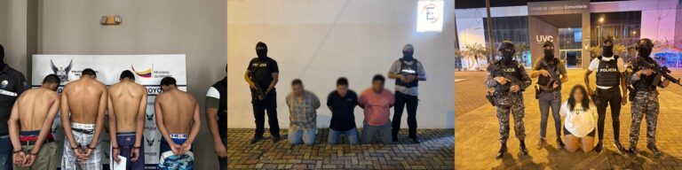 2.196 personas detenidas dejan operativos ejecutados durante el 2025 en la Subzona Los Ríos