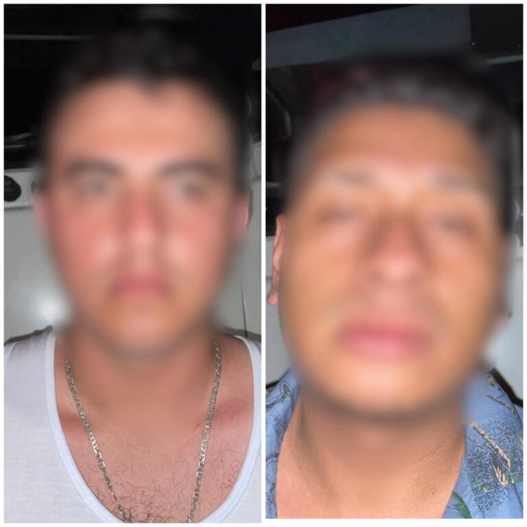 Policía capturó a dos sujetos por delito hidrocarburífero en Manabí