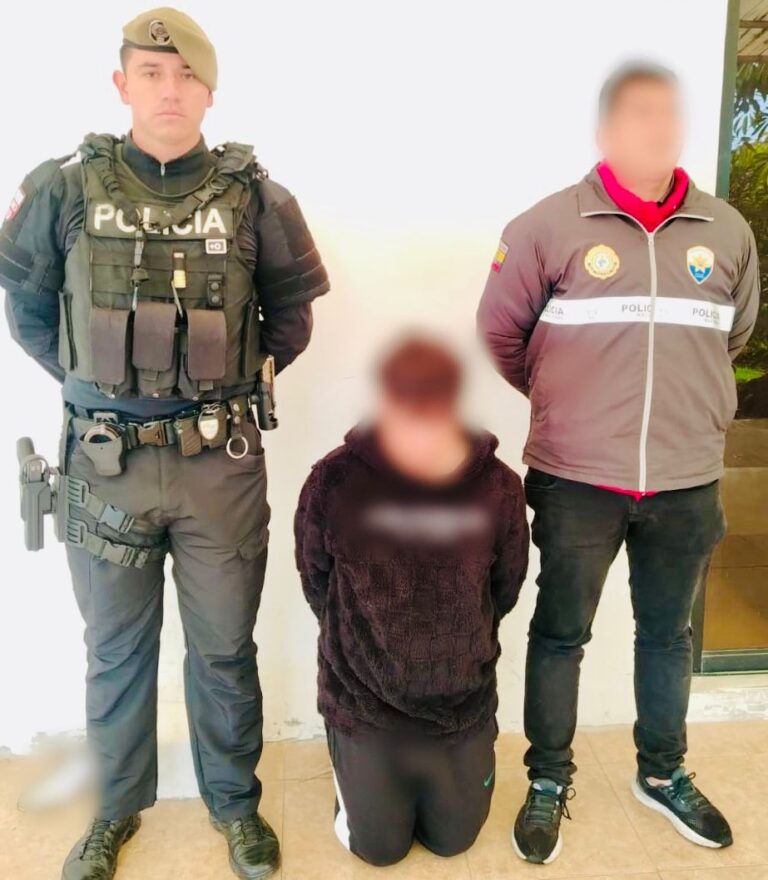 Aprehendimos a un presunto implicado en la desaparición involuntaria y muerte violenta de un ciudadano en Ibarra