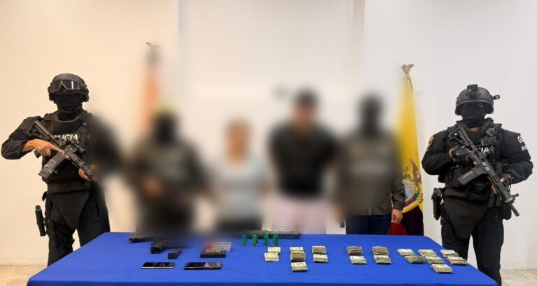 Dos ciudadanos presuntos integrantes de la estructura criminal “SAO BOX” fueron aprehendidos por tenencia ilegal de armas de fuego y cartuchos