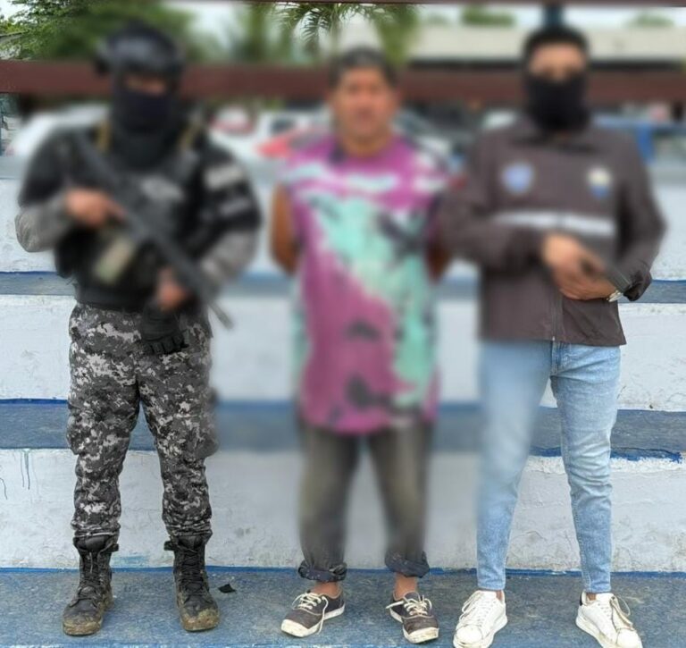 Aprehendimos a un ciudadano con 6 kilos de marihuana en Manabí