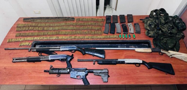 Policía decomisó varias armas de fuego en Esmeraldas