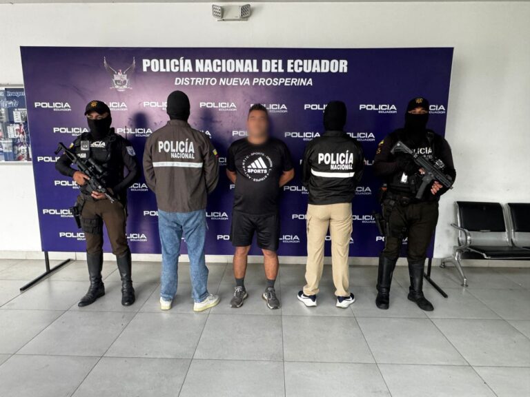 Policía Nacional captura en Guayaquil a ciudadano requerido por delito de violación