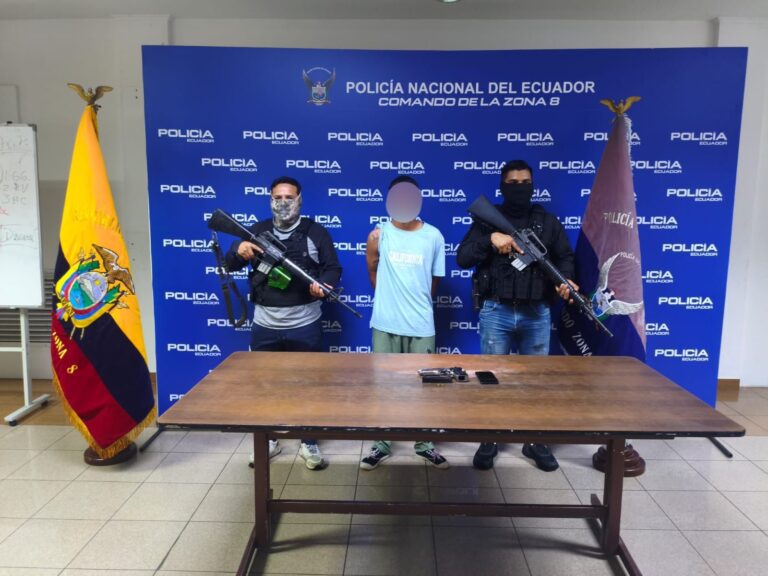 Cae presunto integrante del GDO “Mafia Glen” en Guayaquil