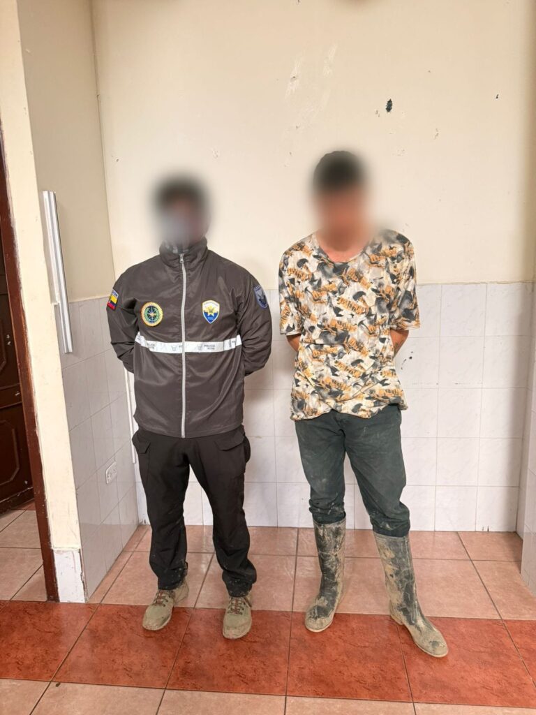 Afectamos actividad ilícita de recursos mineros en Imbabura