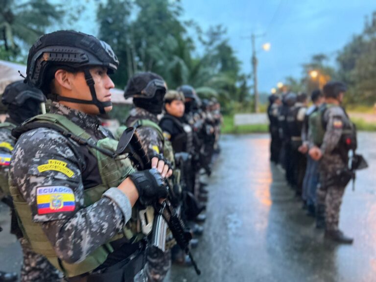 Operativo “Apolo” deja seis aprehendidos en Esmeraldas