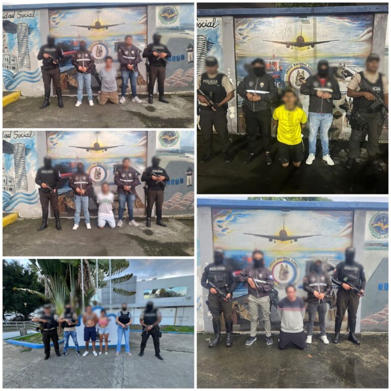 Afectamos a organizaciones dedicadas al tráfico de drogas en Guayaquil y Manabí