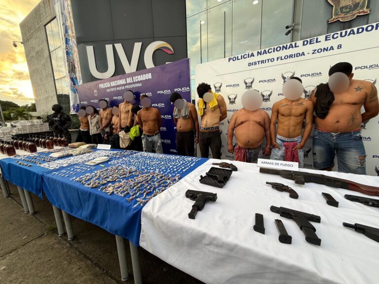 Operativo Apolo 07 permite la aprehensión de 13 ciudadanos y la afectación a grupos delictivos.