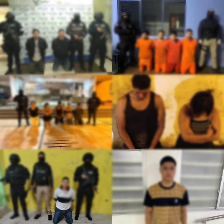 Capturamos a integrantes del grupo delictivo “Los Lobos”, entre ellos 3 IIPR vinculados a múltiples eventos violentos