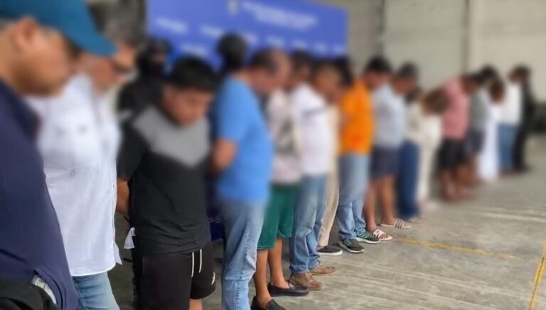 Afectamos a las estructuras del narcotráfico con la incautación de más de 7 toneladas de droga y la aprehensión de 16 sujetos