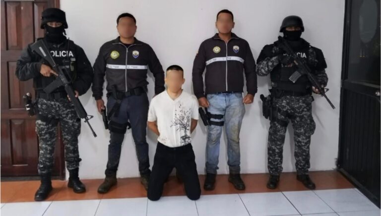 Capturado por el delito de asesinato en Imbabura