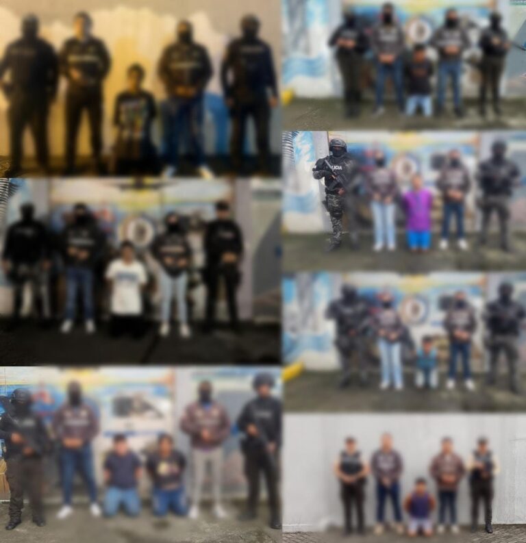 Incautamos más de 755 kilos de droga y capturamos a siete ciudadanos
