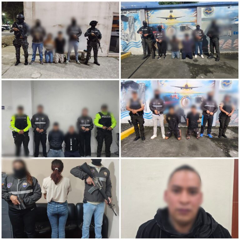 Operativos antidrogas ejecutados a escala nacional permiten la aprehensión de varios sujetos con sustancias sujetas a fiscalización