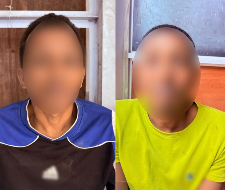 Dos aprehendidos por el presunto delito de extorsión y receptación en Esmeraldas
