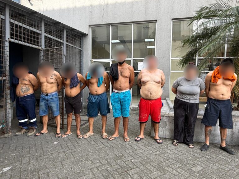 14 presuntos extorsionadores aprehendidos y un menor aislado tras operativos en la Zona 8