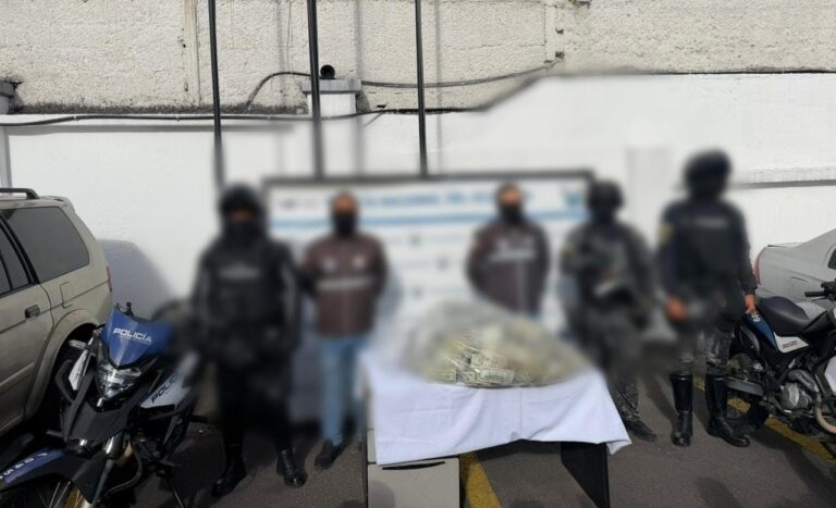 Golpe a las economías ilícitas: incautamos casi un millón de dólares en Quito