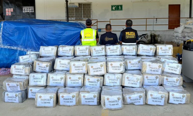Incautamos 1,5 toneladas de marihuana en operación internacional