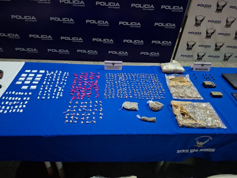 Operativos policiales golpean a redes del crimen organizado en Guayaquil