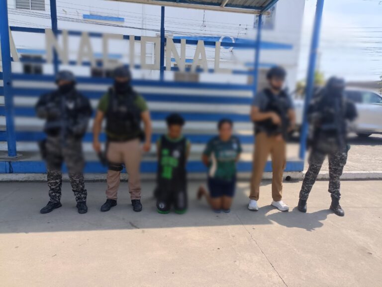 Liberamos a cuatro víctimas de secuestro y aprehendimos a dos sujetos por este delito en El Oro