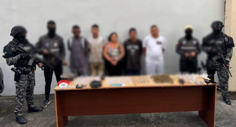 Afectamos varios puntos de expendio de drogas en Guayas