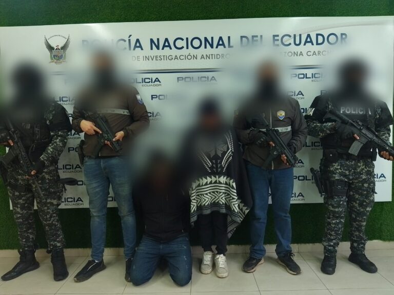 Operativo en contra del microtráfico, en Carchi