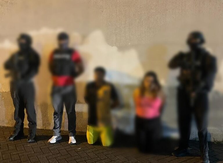Aprehendimos a tres presuntos extorsionadores en Guayas