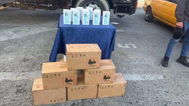 Operativo policial permite recuperar celulares robados en Guayaquil