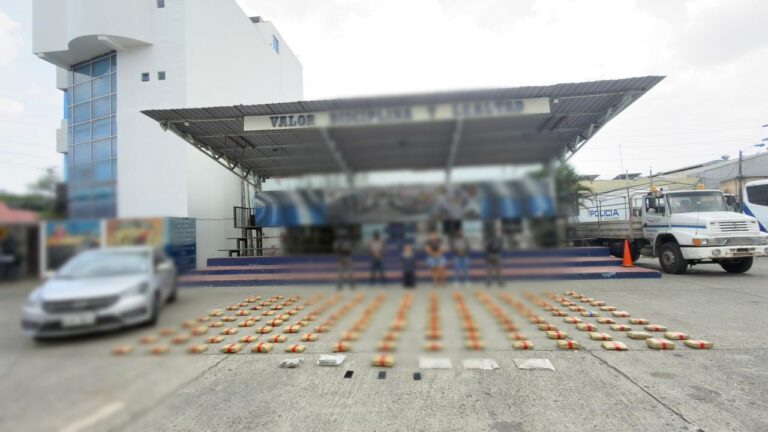 Evitamos la circulación y expendio de más de 300 mil dosis de estupefacientes en Guayaquil
