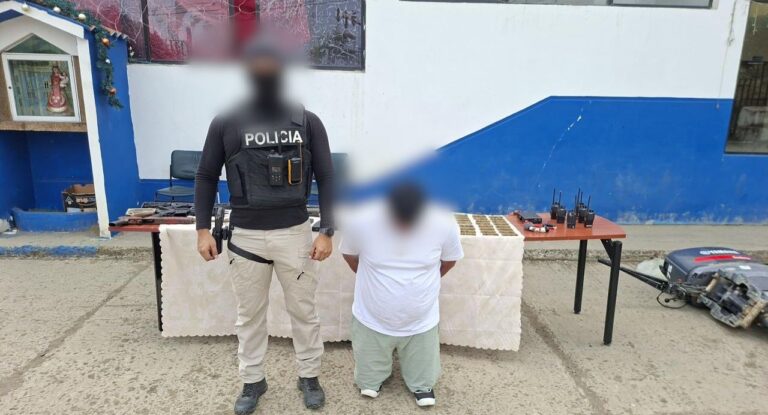 Incautamos armamento de alto poder en Manabí