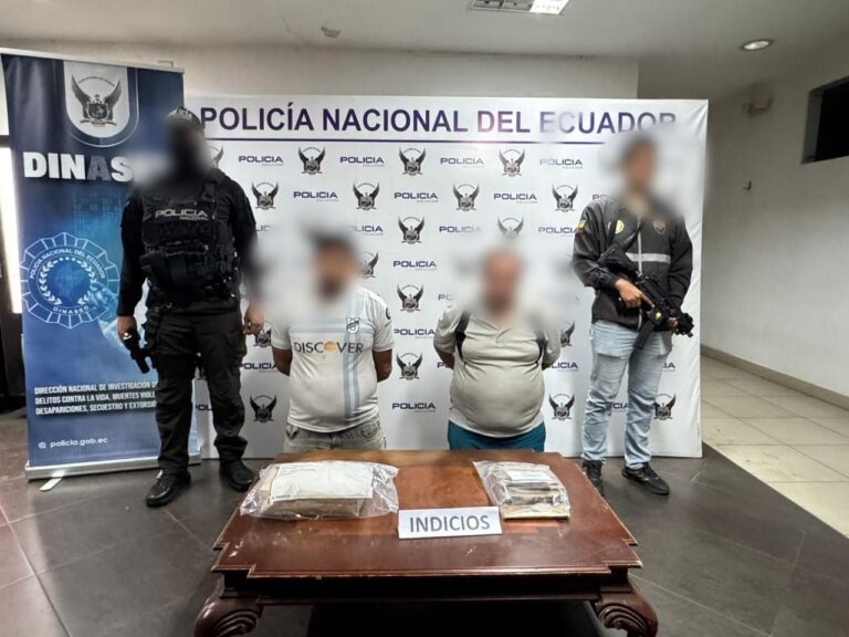 Rápida acción policial permitió la aprehensión de presuntos implicados en hecho violento en el sur de Guayaquil