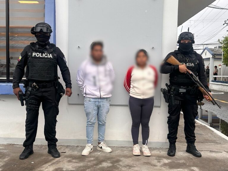 Dos aprehendidos, presuntos responsables de la muerte violenta de una menor de edad en Imbabura