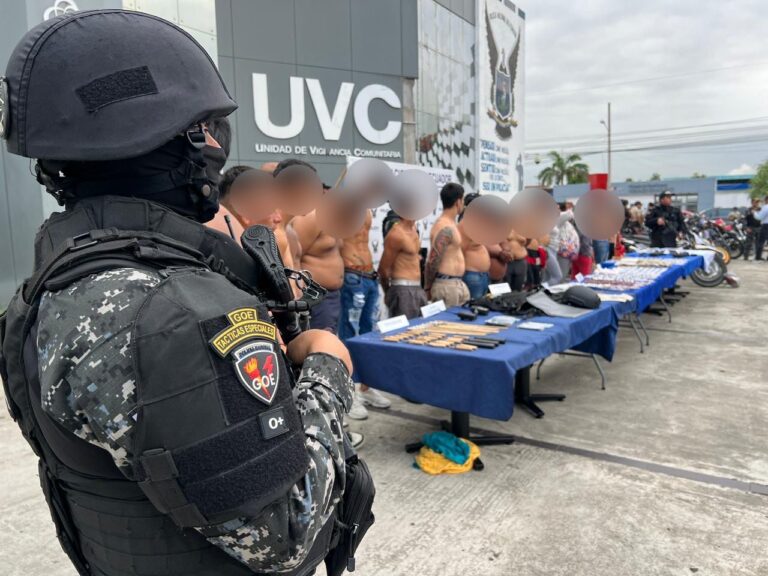 26 APREHENDIDOS Y 3 MENORES AISLADOS DURANTE EL OPERATIVO “APOLO 15” EN GUAYAQUIL