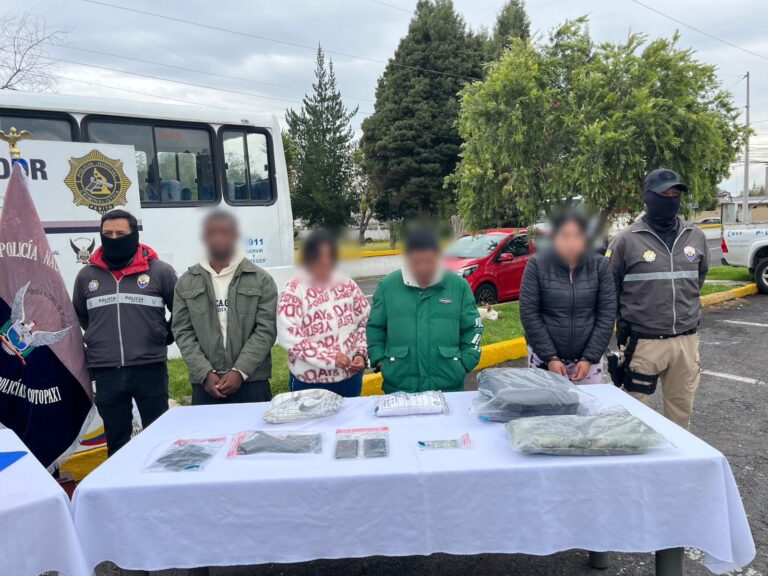 En Cotopaxi desarticulamos grupo delictivo dedicado al robo bajo la modalidad sacapintas