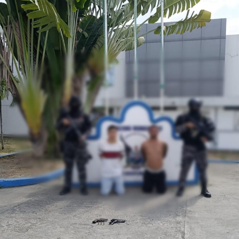 Afectamos al grupo delictivo “Los Lobos” con la aprehensión de dos integrantes y el decomiso de armas de fuego