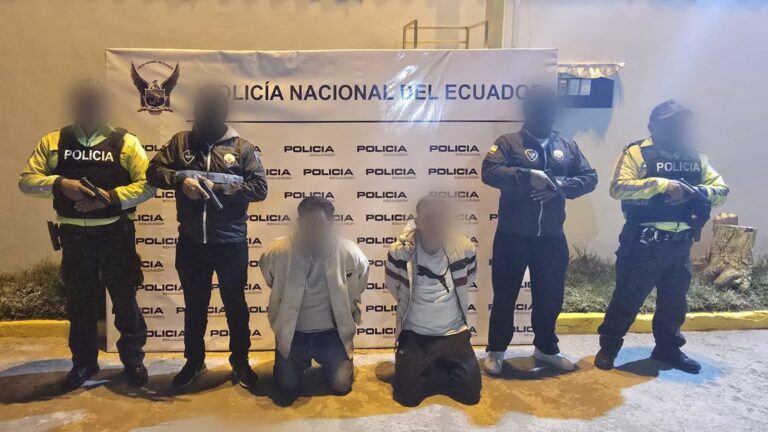 Allanamos un domicilio utilizado para acopio y venta de drogas en Quito