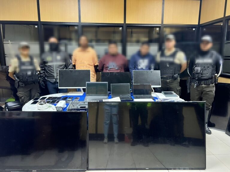 Policía Nacional desarticulada agrupación delictiva dedicada al asalto de locales comerciales en Quito