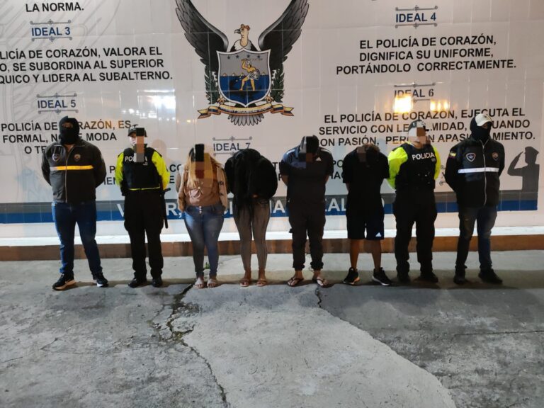 Grupo de Delincuencia Organizada dedicado al microtráfico fue desarticulado en Riobamba