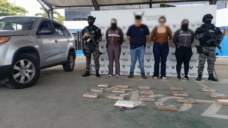 Golpe al narcotráfico con afectación económica de 85.000 dólares En Esmeraldas