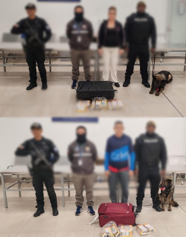 Operativo en aeropuerto de Quito evita tráfico internacional de droga hacia Cuba
